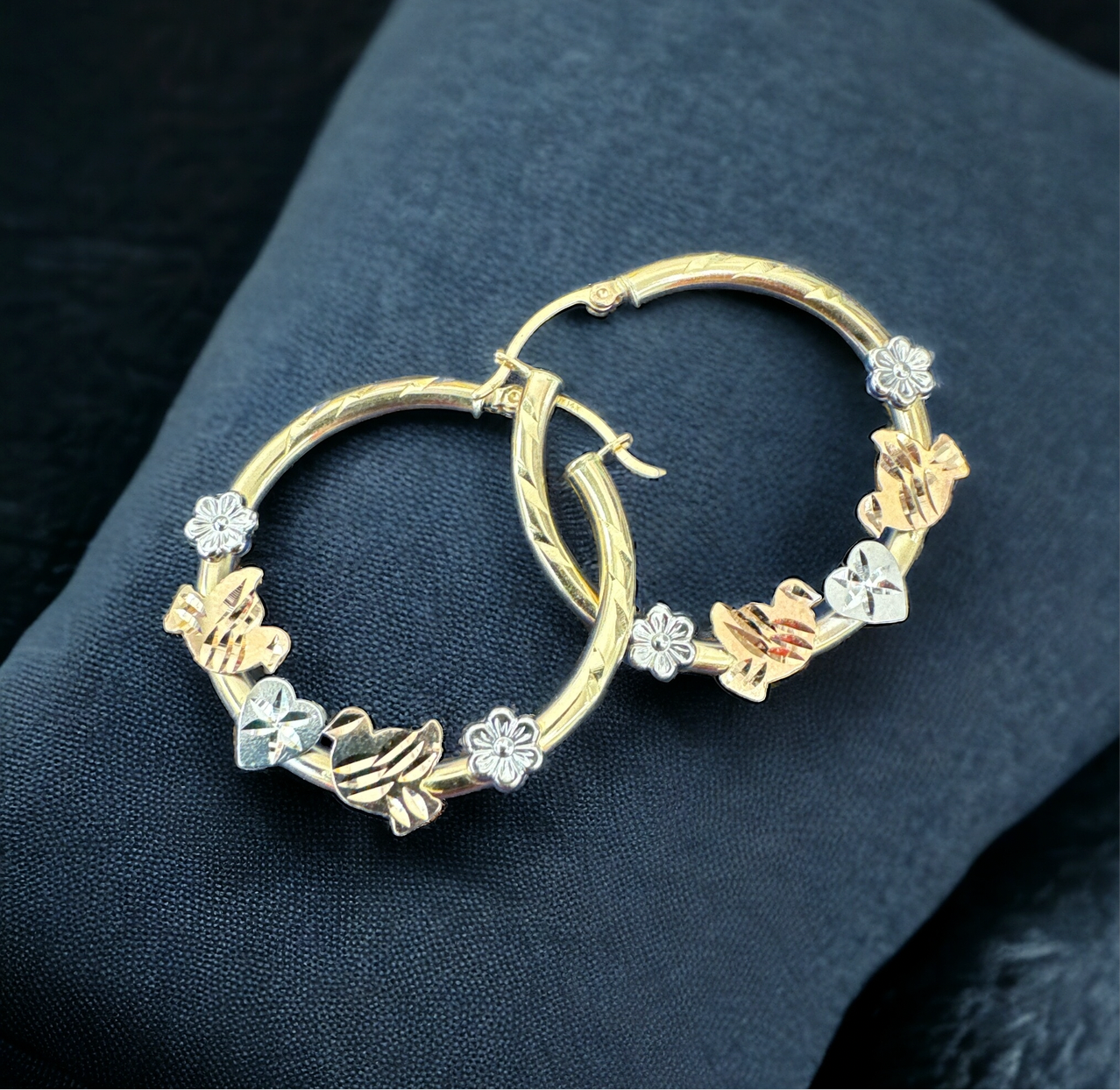 Gold Hoop Earrings