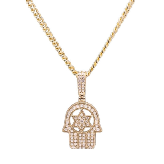 The Hamsa chain with pendant