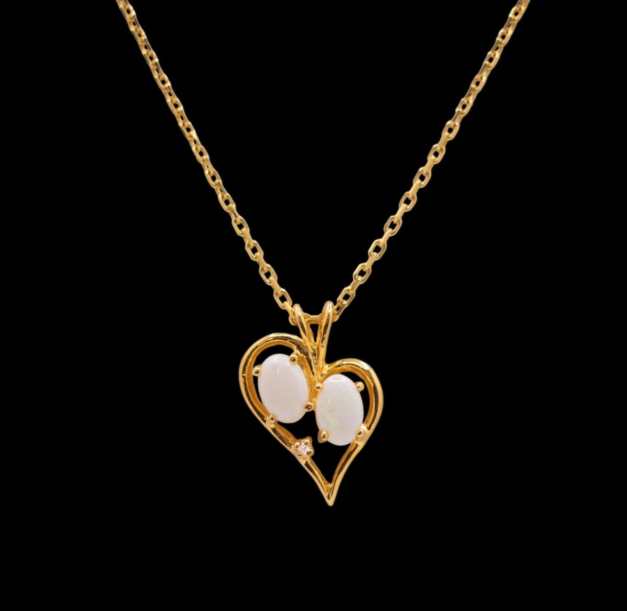 Heart Pendant & Necklace