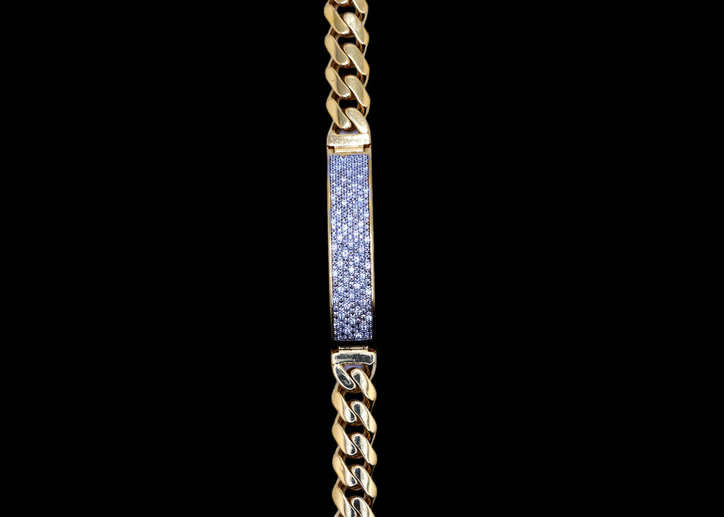 Men's Cuban Bracelets with Diamonds