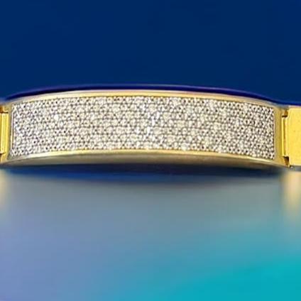 Men's Cuban Bracelets with Diamonds