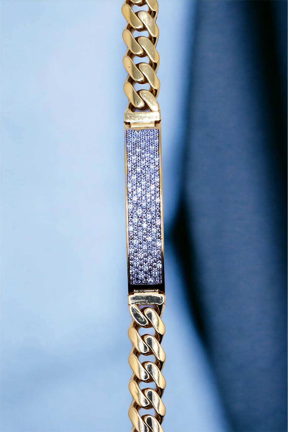 Men's Cuban Bracelets with Diamonds