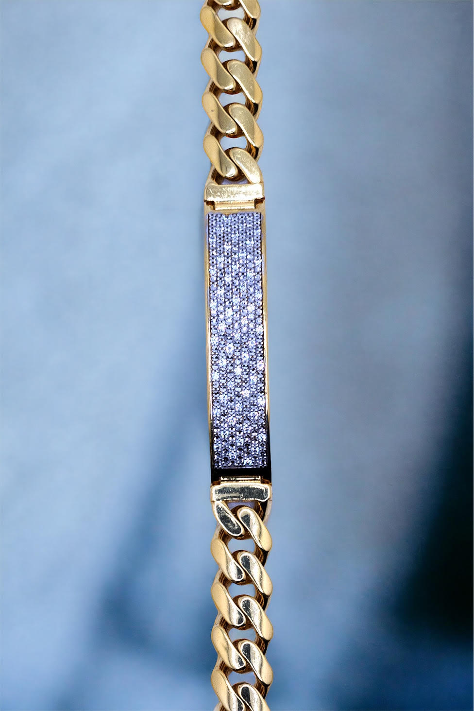 Men's Cuban Bracelets with Diamonds